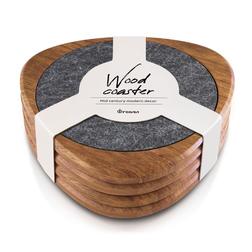 Mid century modern coasters - mid,