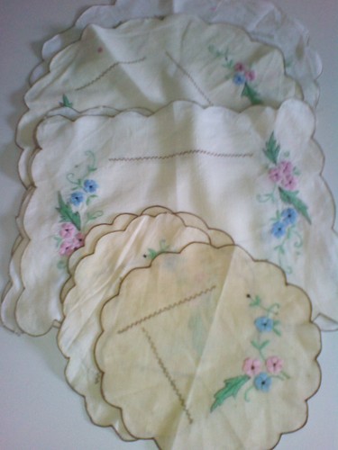 Table runner napkin - napkin, coasters