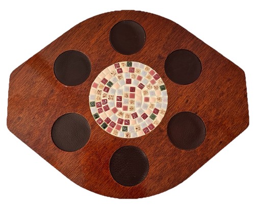 Vtg mid century mosaic tile - mid,